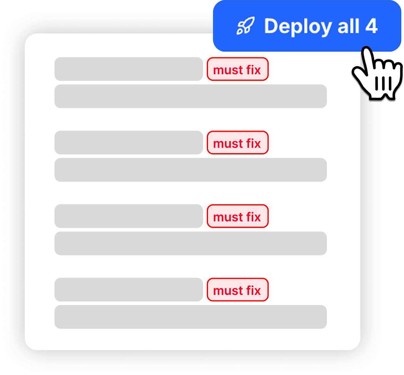 Fix SEO issues automatically with zero-code integration