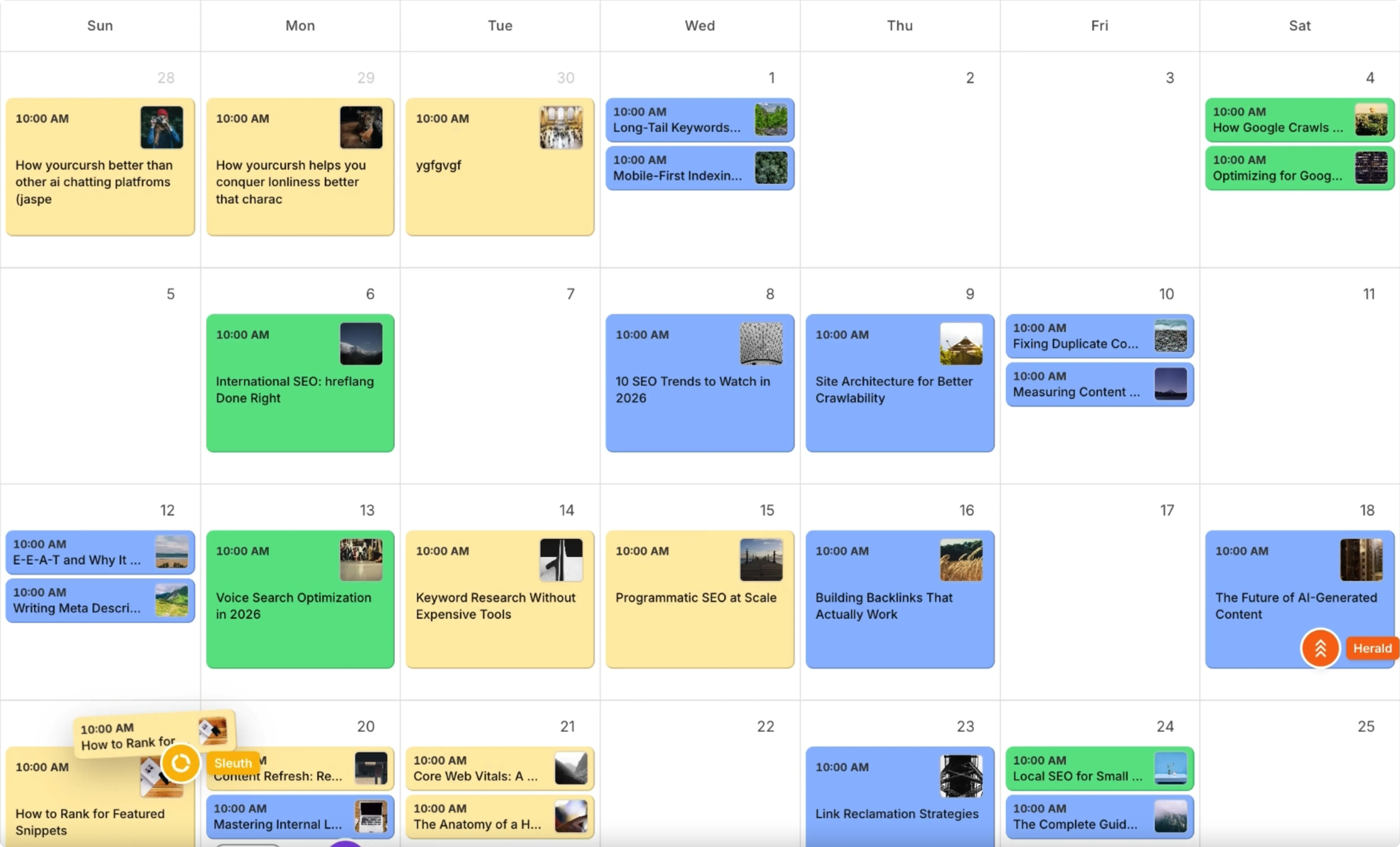 Calendar